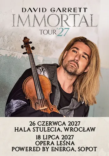 David Garrett wystąpi na dwóch koncertach w Polsce!